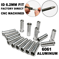 Inserts de flèches en aluminium pour tir à l'arc, vente en gros, ID 6,2 mm |   Composant en aluminium 6061 usiné CNC pour flèches en carbone