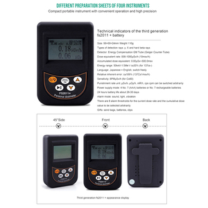Détecteur de rayonnement, petit, <span class=keywords><strong>portable</strong></span>, de petite taille, détecteur de rayonnement, dosimètre, <span class=keywords><strong>compteur</strong></span> <span class=keywords><strong>Geiger</strong></span> - Product Image 6