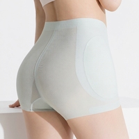 Shorts d'été fins et respirants sans coutures pour femmes, avec rembourrage large pour rehausser les fesses et effet gainant naturel pour le ventre