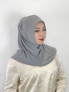 Splendide Robe Femme Musulmane et Crêpe Mousseline de Soie Turque Vente en Gros Soie De Médine Floral Hijab Marocain - Product Image 6