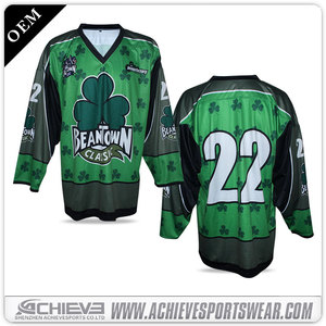 Biểu Tượng Tùy Chỉnh Ice Hockey Đồng Phục Thoáng Khí Giải Quyết Twill Tên Và Số Hockey <span class=keywords><strong>Jersey</strong></span> Với Thăng hoa In Ấn - Product Image 6