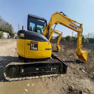 핫 세일 신상품 중고 고마쓰 <span class=keywords><strong>PC78US</strong></span> 소형 굴삭기 좋은 상태 8 톤 크롤러 이동형 굴삭기