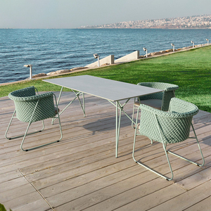 <span class=keywords><strong>Ensemble</strong></span> de mobilier d'extérieur pour <span class=keywords><strong>balcon</strong></span>, villa, hôtel, cour, <span class=keywords><strong>table</strong></span> <span class=keywords><strong>et</strong></span> chaises, résistant à l'eau <span class=keywords><strong>et</strong></span> aux UV, pour jardin <span class=keywords><strong>et</strong></span> bord de mer - Product Image 2