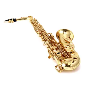 JinYin Music good quality Chinese general grade Eb key brass body cheap alto saxophone