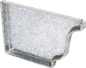 Sortie de <span class=keywords><strong>gouttière</strong></span> ronde en métal durable, résistante aux intempéries, pour la connexion des gouttières de toit résidentielles et commerciales - Product Image 1