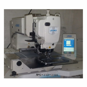 Machine à coudre industrielle électronique 210E d'occasion avec fonction d'entrée de données, zone de couture 130*60mm - Product Image 1