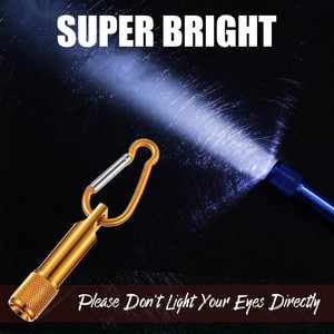 Mini llavero personalizado, linterna, llavero Led de alta calidad, llavero con mosquetón al por mayor - Product Image 5