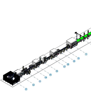 Equipo de Línea de Producción de Celdas Solares Semiautomático, Batería de Fosfato de Hierro y Litio Cuadrada Nueva, Fabricada con Tecnología de Iones de Litio - Product Image 3