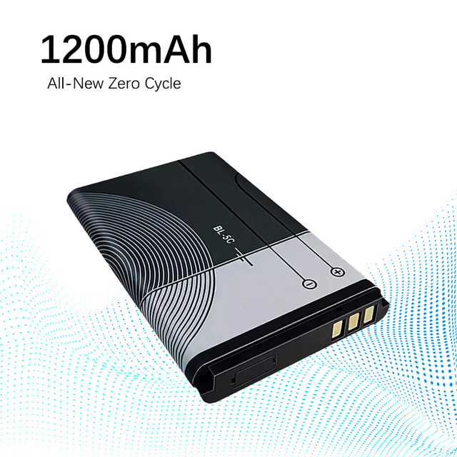 Replacement Lithium Battery for BL-5C 3.7V 1200mAh XYN OEM Brand Rechargeable in Stock