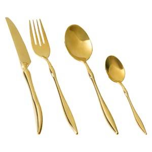 Tenedores y <span class=keywords><strong>cuchillos</strong></span> dorados <span class=keywords><strong>de</strong></span> alta calidad, cubiertos <span class=keywords><strong>de</strong></span> lujo, juego <span class=keywords><strong>de</strong></span> mesa <span class=keywords><strong>de</strong></span> comedor <span class=keywords><strong>de</strong></span> acero inoxidable, mesas <span class=keywords><strong>de</strong></span> boda para el hogar - Product Image 1
