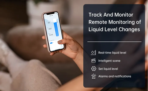Detector de Agua con Monitoreo en Tiempo Real EPT TECH, Instrumentos Ultrasónicos de Nivel de Líquido para Riego Agrícola y Tanques de Reserva - Product Image 6