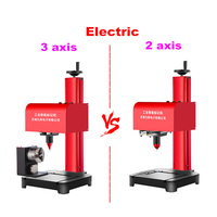 Ortable etal ignage ameplate 3 Axis leclectric neuneumática ettering achachine para rame hassis lotter