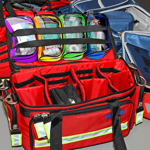 Sac de premiers secours vide, 8 couleurs, pochettes de premiers secours, sac médical portable avec fermeture éclair et accessoires pour la maison, les voyages en plein air - Product Image 6