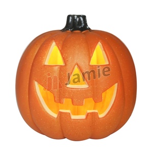 Wholesale HDPE <strong>Large</strong> <strong>Pumpkin</strong> with Light for Halloween Party Decorations and Festivals 32x30cm - Product Image 3