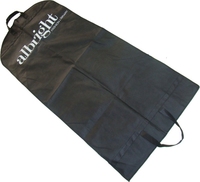 Housse de protection pliable personnalisée pour vêtements et costumes, avec fermeture éclair, en non-tissé, avec fenêtre transparente, capacité 20L