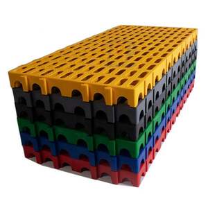 Carreaux de sol de garage Grille en plastique emboîtable de 5cm d'épaisseur - Product Image 1