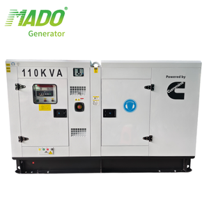 เครื่องกำเนิดไฟฟ้าฉุกเฉิน 110kva สำหรับเครื่องยนต์ 4BTA3.9-G13 แบบโครงเปิด เงียบพิเศษ สตาร์ทไฟฟ้า 3 เฟส Leroy-Somer - Product Image 1