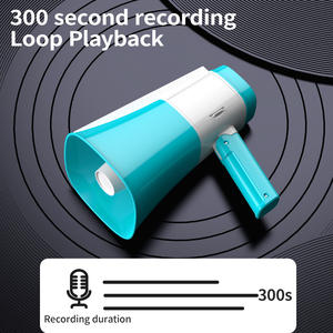 हॉट सेलिंग रिचार्जेबल मेगाफोन स्पीकर शक्तिशाली उपयोगी मेगाफोन हैंडहेल्ड मेगाफोन - Product Image 5