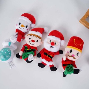 Jouets à mâcher pour chiens de Noël personnalisés, écologiques et de haute qualité, ensemble de jouets en peluche qui couinent, pour usage intérieur et extérieur, fabricant chinois, vente en gros - Product Image 5