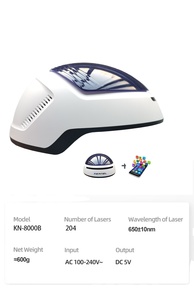 Tratamiento para la Caída del Cabello con Láser de Diodo, Casco LLLT KN-8000B para el Tratamiento de la Alopecia <span class=keywords><strong>Areata</strong></span> - Product Image 3