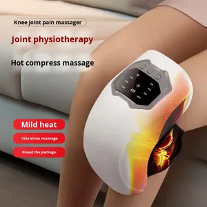Masseur de genou chauffant intelligent pour la maison et le bureau, dispositif de vibration à lumière rouge pour soulager les articulations des genoux des personnes âgées - Product Image 5
