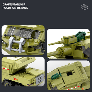 Bloque <span class=keywords><strong>de</strong></span> plástico Dana M2 <span class=keywords><strong>Juego</strong></span> <span class=keywords><strong>de</strong></span> bloques <span class=keywords><strong>de</strong></span> equipo militar <span class=keywords><strong>de</strong></span> guerra <span class=keywords><strong>Juego</strong></span> <span class=keywords><strong>de</strong></span> bloques <span class=keywords><strong>de</strong></span> tanque militar Ladrillo - Product Image 3