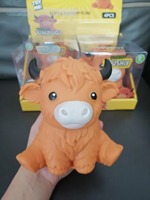 Jouet Squishy Vache à Presser Anti-Stress à Remontée Lente, Doux et Sensoriel, Cadeau, Favors de Fête, TPR Personnalisé, 14 ans et plus, Unisexe