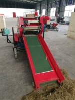 Presse à ensilage / Machine automatique d'emballage et de conditionnement de l'ensilage en promotion, mini-ensileuse