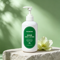 Aangepaste Formule AHA Fruitzuur Exfolierende Bodylotions Voedende Hydratatie voor Lichaamsverzorging Groothandel