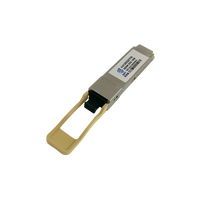 QSFP56 200G Transceiver Optik Multi-mode 850nm 100M Modul Optik Serat Tunggal MPO