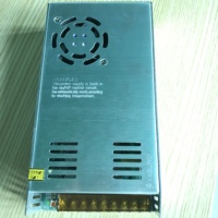 Transformateur d'alimentation à découpage LED 400W AC110V-220V DC12V non étanche pour bandes LED, éclairage public et manèges de parcs d'attractions