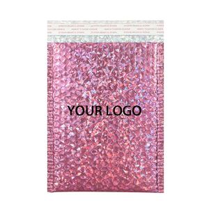 Sobres de Burbuja Metálicos Personalizados Color Ciruela, Embalaje Impreso, Sobres Acolchados de Poliéster con Logotipo Personalizado y Envío Exprés - Product Image 2