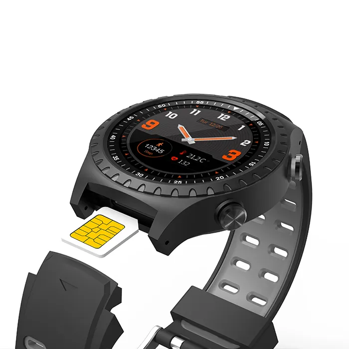 SMA חם למכור מחוץ M7 ספורט חכם שעון לבנות GPS ספורט Smartwatch עם כרטיס ה-SIM עבור שיחות