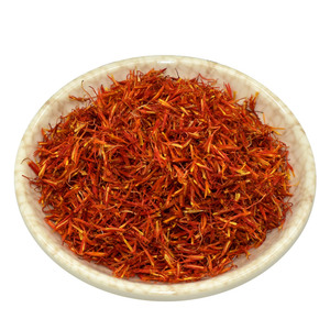 Flor de azafrán 100% pura al por mayor, suministro a granel de estigmas secos de azafrán de China, sin aditivos, cártamo crudo - Product Image 3