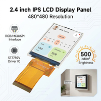 Pengiriman Cepat Layar LCD TFT Industri Medis 2.4 Inci Resolusi 240x320 Kecerahan 500 Cd/m² Panel Modul LCD