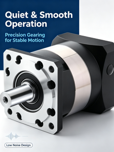 โรงงานผลิตชุดเกียร์ความแม่นยำสูงแบบเพลาตันพร้อมหน้าแปลน AISIDUNER Planetary Reducer สำหรับงาน OEM - Product Image 4