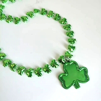 Haiwin – collier de perles du Festival irlandais de la saint-Patrick, accessoires pour cadeaux de la saint-Patrick