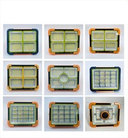 Lampe solaire rechargeable Chargement USB Lumières de secours Ip65 100w 200w 300w Tout en un Projecteur solaire portable