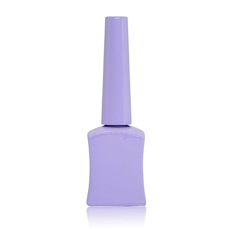 10ml 15ml Cosmetics Glass UV Gel Nail Polish Bottle With Brush