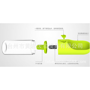 Bouteille d'eau portable pour animaux de compagnie, pour chiens, bol à boire en plein air, matériau ABS écologique, nécessités quotidiennes - Product Image 3