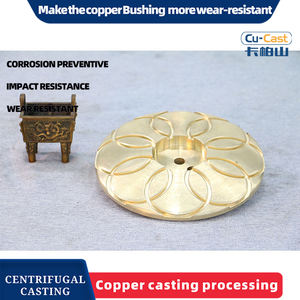 Manchon de douille en bronze résistant à la corrosion pour les grandes machines offrant une stabilité améliorée de haute précision Résistance à l'usure ISO - Product Image 5