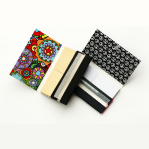 Papier à rouler personnalisé avec logo, format King Size 1/4, en pulpe de bois naturelle et bambou, avec livret - Product Image 5