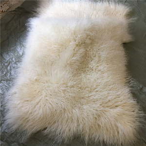 Coperta per bambini in lana d'agnello con tappeto in vera pelliccia pelosa al 100% di vendita calda - Product Image 6