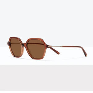 Phong cách mới quá khổ handmade Acetate Kính mát phân cực Retro phụ nữ Đảng Kính mắt sang trọng nữ tùy chỉnh kính - Product Image 5