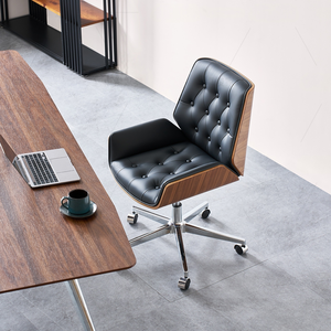 Silla de Oficina Resistente y Duradera, Silla Giratoria con Altura Ajustable y Estructura de Acero Reforzado - Product Image 2