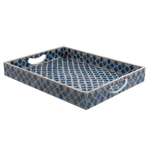 ถาดใส่ capiz ฝังมุกสำหรับตกแต่งบ้านร้านอาหารถาดอเนกประสงค์ - Product Image 2