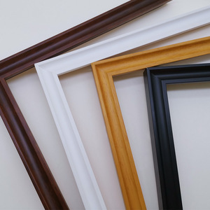 B2222 Wood <b>Frame</b> Moulding 22x22mm Grooved Pine Trim For Indoor Photo <b>Frames</b> Decorative Lines Traditional Style - Product Image 2