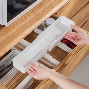 New Plastic Retractable Expandable Home Cabinet Space <b>Storage</b> Expanding File Folder Organizer <b>Storage</b> <b>Box</b> for Household - Product Image 1