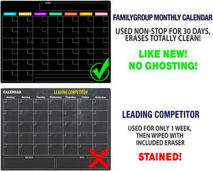 Calendario Mensile e Settimanale Personalizzato, Lavagna Cancellabile per Frigorifero, Organizzatore per Frigo, Foglio Grande e Medio, Impermeabile e Durevole - Product Image 5