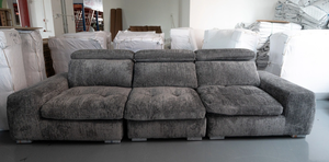 أريكة على شكل U خضراء على شكل حرف U طقم مخملي مع كرسي أريكة لغرفة المعيشة أثاث مكتبي - Product Image 4